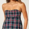 Enkel babydoll-top utan axelband Enkel babydoll-top utan axelband