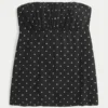 Enkel babydoll-top utan axelband Enkel babydoll-top utan axelband