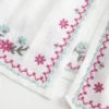 Enkel, broderad babydoll-top utan axelband Enkel, broderad babydoll-top utan axelband