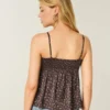 Enkel satin-camisole med spets Enkel satin-camisole med spets