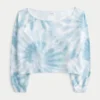Enkel tie-dye-tröja med dubbla axelband