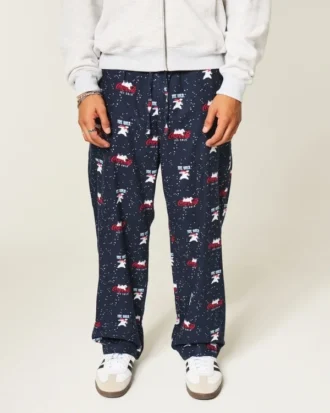 Flanellpyjamasbyxor
