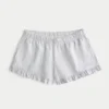 Flanellshorts med volanger Flanellshorts med volanger