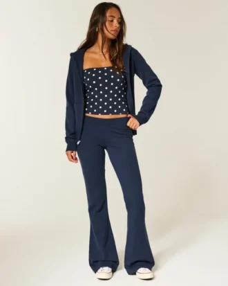 Flare-joggingbyxor Flare-joggingbyxor