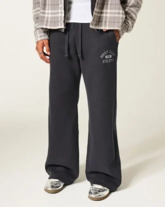 Forest Hills Athletics Bootcut-träningsbyxor med grafik