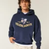 Georgia Tech Yellow Jackets grafisk hoodie Georgia Tech Yellow Jackets grafisk hoodie