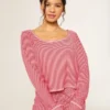 Gilly Hicks Always Cozy Waffle långärmad topp med rund halsringning