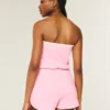 Gilly Hicks Mysig strapless waffle-onesie