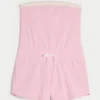 Gilly Hicks Mysig strapless waffle-onesie