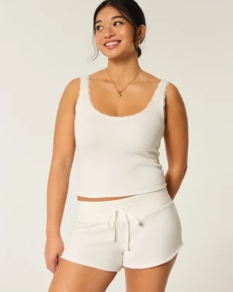 Gilly Hicks Mysiga minishorts i våffeltyg