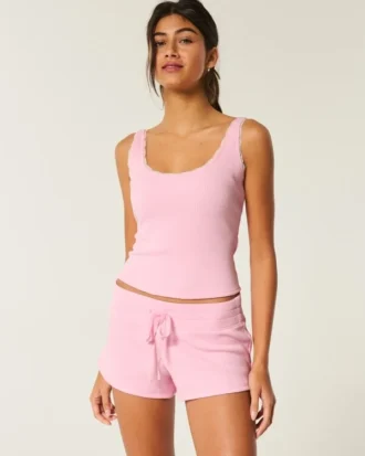 Gilly Hicks Mysiga minishorts i våffeltyg
