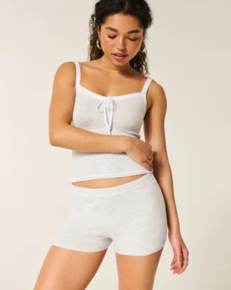 Gilly Hicks Mysiga shorts i stickad tröja