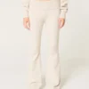 Gilly Hicks Sweater-Knit Foldover Waist Flare Pants Gilly Hicks Sweater-Knit Foldover Waist Flare Pants