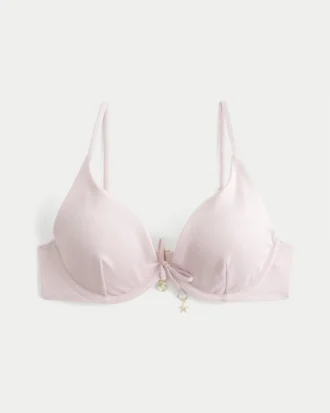 Glittrande bikinitopp med bygel