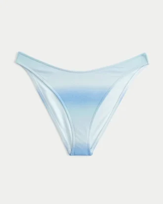 Glittrande högskuren bikiniunderdel
