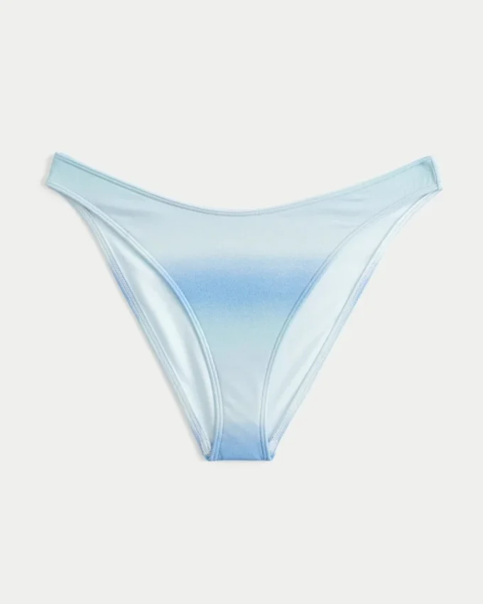 Glittrande högskuren bikiniunderdel