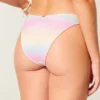 Glittrande högskuren bikiniunderdel