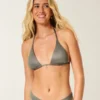 Glittrande multi-way triangelbikinitopp