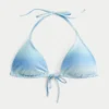 Glittrande multi-way triangelbikinitopp