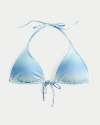 Glittrande multi-way triangelbikinitopp