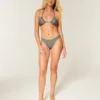 Glittrande multi-way triangelbikinitopp
