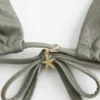 Glittrande multi-way triangelbikinitopp