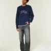 Grå baggy jeans med hjärtmotiv Grå baggy jeans med hjärtmotiv