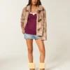 Henley Babydoll-top med enkel knytning bak