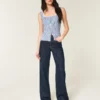 Högmidjade baggy jeans Högmidjade baggy jeans