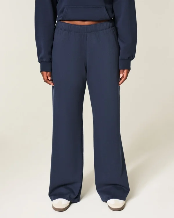 Hjärtficka Sweatpants med vida ben Hjärtficka Sweatpants med vida ben