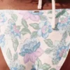 Häkelstil, högt skuren, fräck bikinitrosa