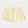 Hollister Livvy Lågmidjade shorts i linneblandning