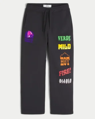 Hollister x Taco Bell Grafiska baggy sweatpants