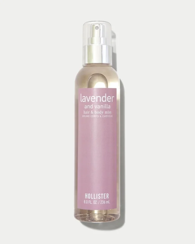 Hår- och kroppsmist med lavendel och vanilj