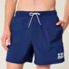 Huntington Beach Graphic Mid-Thigh Volley Swim Trunks Huntington Beach Graphic Mid-Thigh Volley Swim Trunks