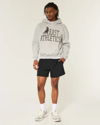 Hybridshorts i midilängd