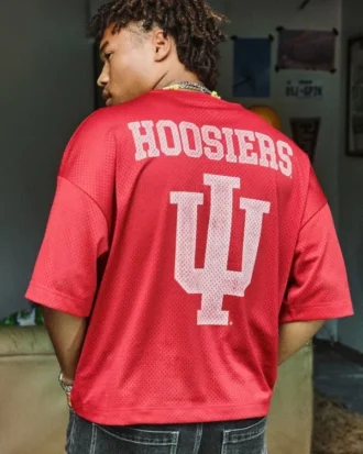 Indiana University Hoosiers grafisk fotbollströja