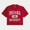 Indiana University Hoosiers grafisk fotbollströja