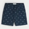 Knäkorthöga shorts i linneblandning Knäkorthöga shorts i linneblandning