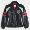 Konstläder The Ohio State University Buckeyes grafisk jacka Konstläder The Ohio State University Buckeyes grafisk jacka