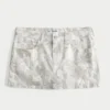 Låg midja, kamouflage, twill, minikjol Låg midja, kamouflage, twill, minikjol