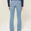 Låg midja, medium tvätt, bootcut-jeans Låg midja, medium tvätt, bootcut-jeans