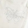 Låg midja Shine Butterfly Twill Mini Skort Låg midja Shine Butterfly Twill Mini Skort