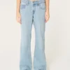 Lågmidja baggy jeans i medium tvätt Lågmidja baggy jeans i medium tvätt