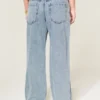 Lågmidja baggy jeans i medium tvätt Lågmidja baggy jeans i medium tvätt