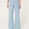 Lågmidja baggy jeans i medium tvätt Lågmidja baggy jeans i medium tvätt