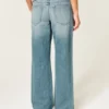 Lågmidja baggy jeans i medium tvätt Lågmidja baggy jeans i medium tvätt