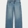 Lågmidja baggy jeans i medium tvätt Lågmidja baggy jeans i medium tvätt