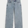 Lågmidja baggy jeans i medium tvätt Lågmidja baggy jeans i medium tvätt