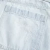 Lågmidjad, ljus tvättad baggy jort med rosett Lågmidjad, ljus tvättad baggy jort med rosett